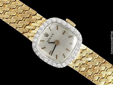 rolex vintage ladies diamond watch|vintage women's Rolex watches 1980.